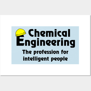 Smart Chemical Engineer Posters and Art